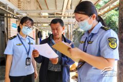 云阳县集中无害化处置逾550公斤未经检疫肉产物